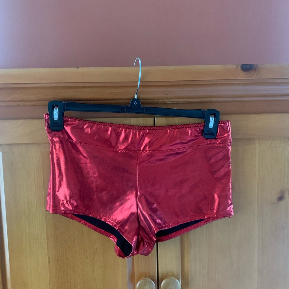 Harley Quinn Costume, Red and Blue Suicide Squad Jacket and Red Shorts - Picture 5 of 7